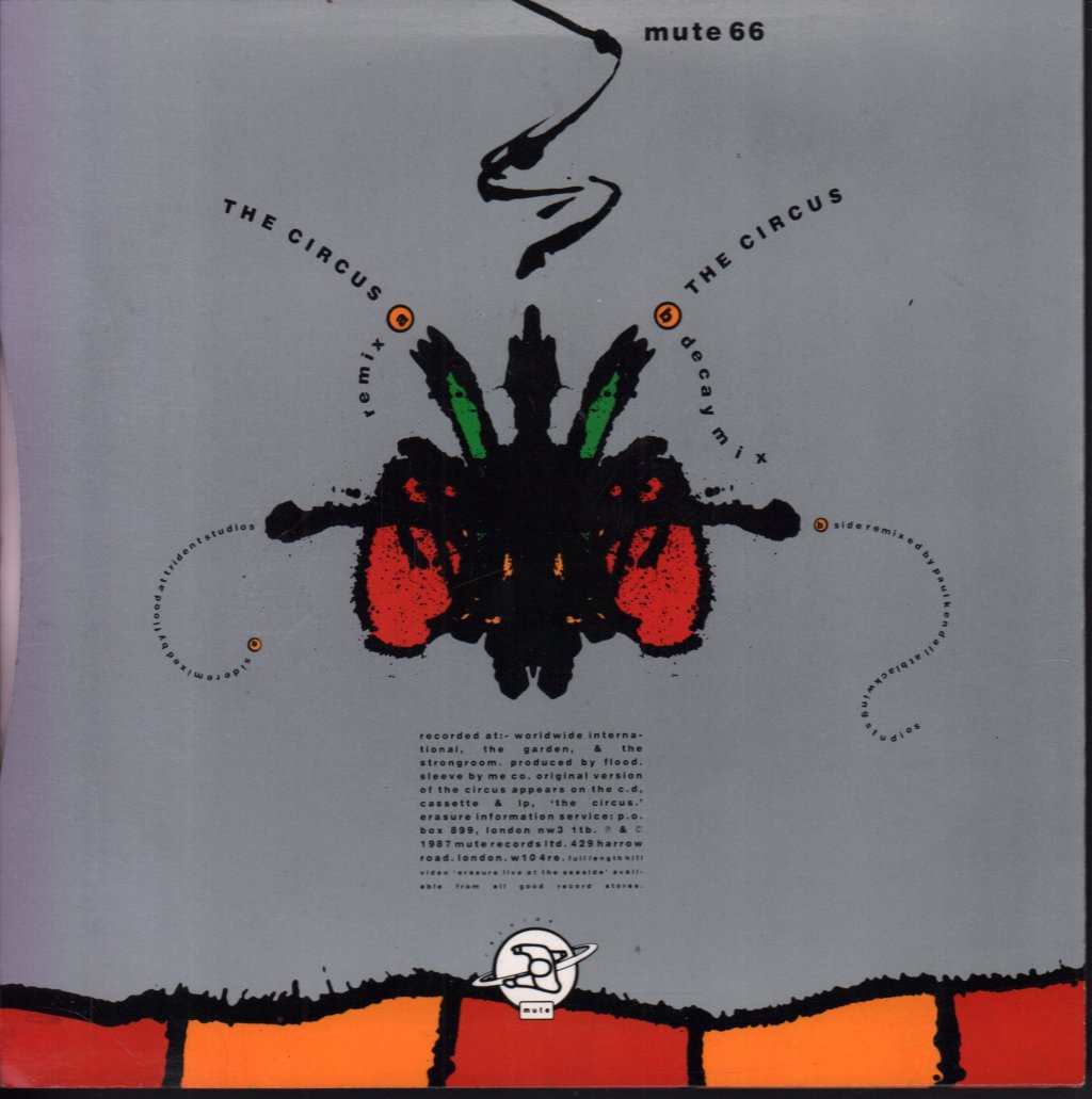 Erasure - Circus - 7 Inch