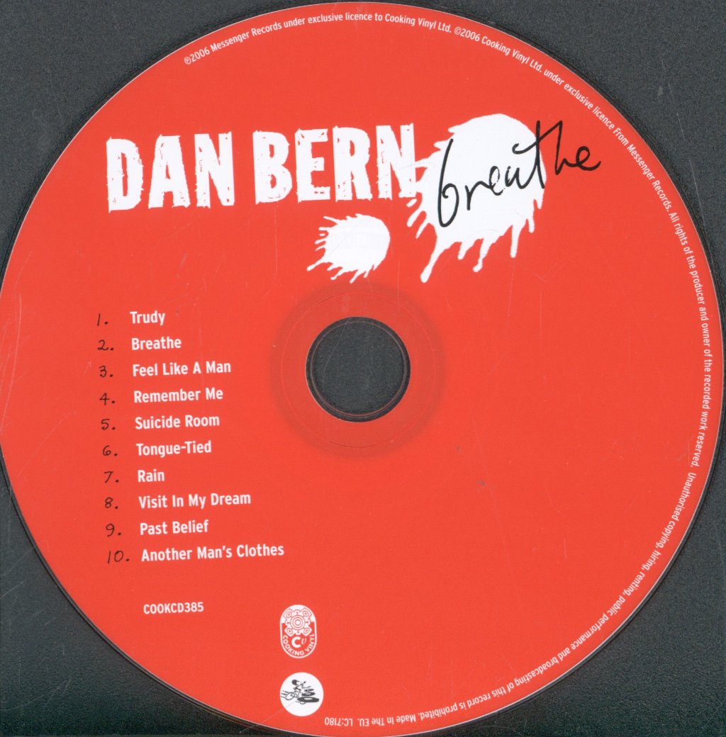 Dan Bern - Breathe - Cd