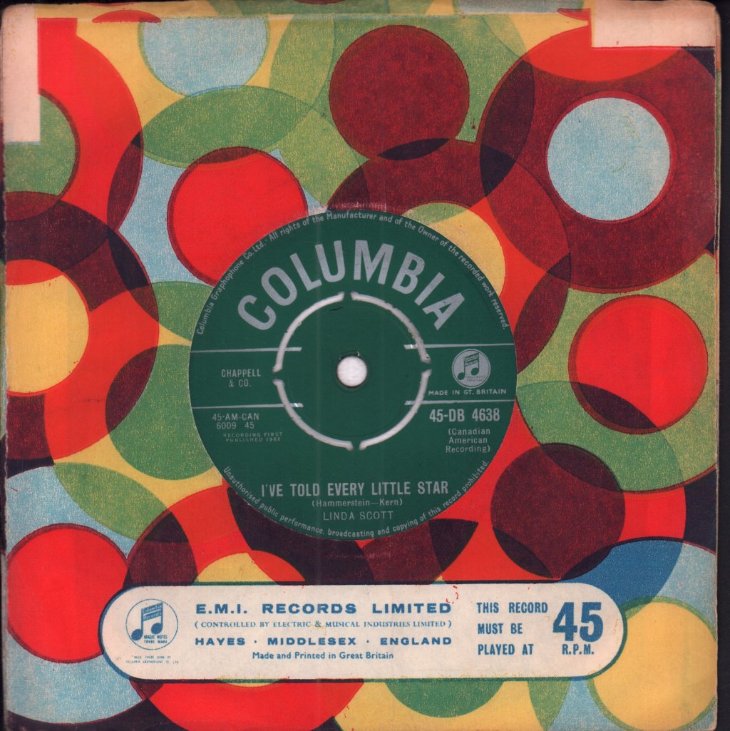 Linda Scott - I've Told Every Little Star - 7 Inch