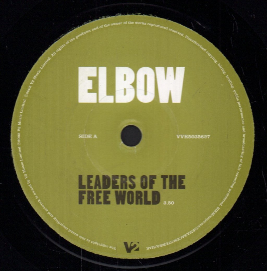 Elbow - Leaders Of The Free World - 7 Inch