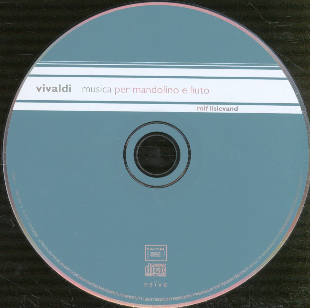 Rolf Lislevand - Vivaldi - Musica Per Mandolino E Liuto - Cd