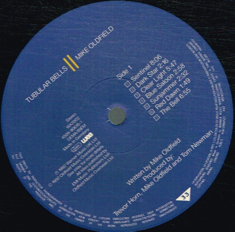 Mike Oldfield - Tubular Bells 2 - Lp