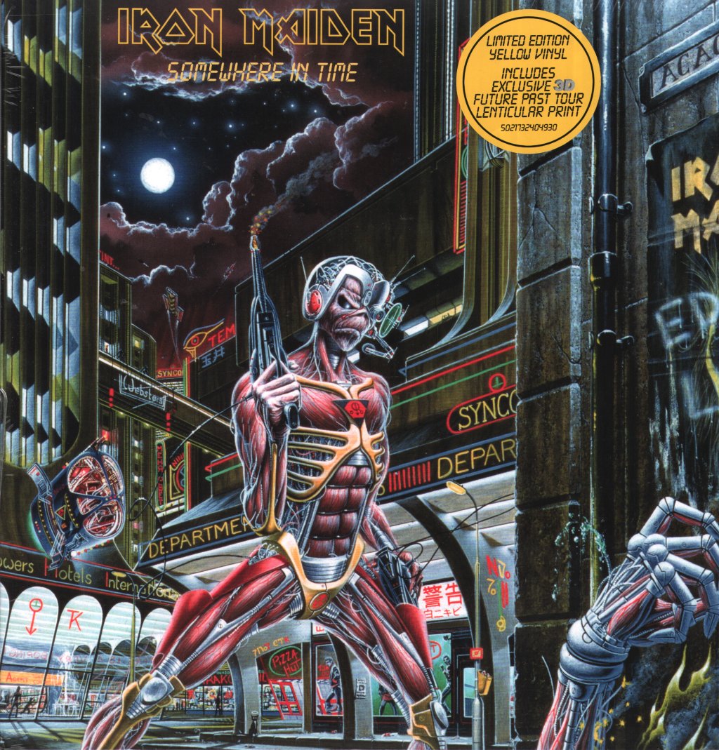 Iron Maiden - Somewhere In Time - Lp