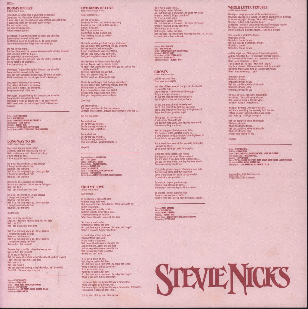 Stevie Nicks - Other Side Of The Mirror - Lp