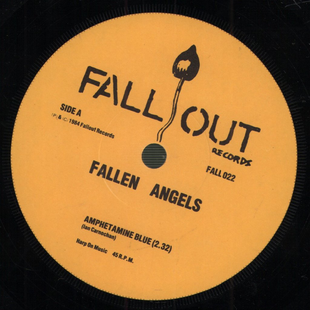 Fallen Angels (80'S Group) - Amphetamine Blue - 7 Inch