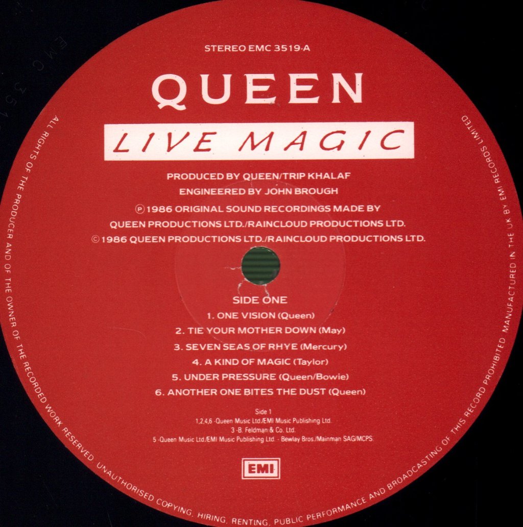 Queen - Live Magic - Lp