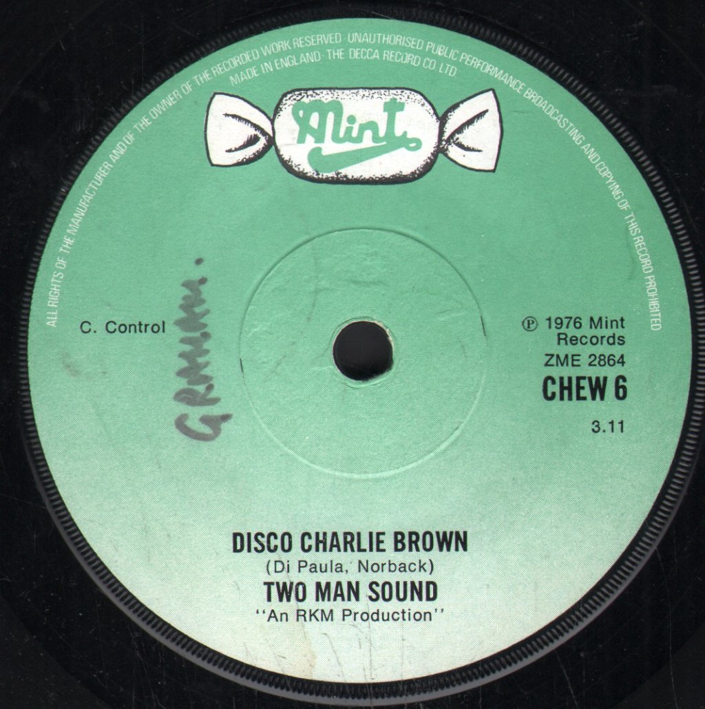 Two Man Sound - Disco Charlie Brown - 7 Inch