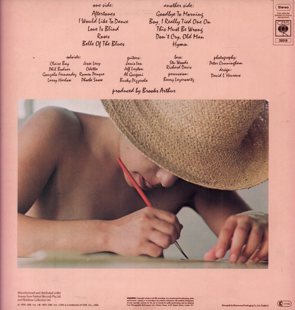 Janis Ian - Aftertones - Lp
