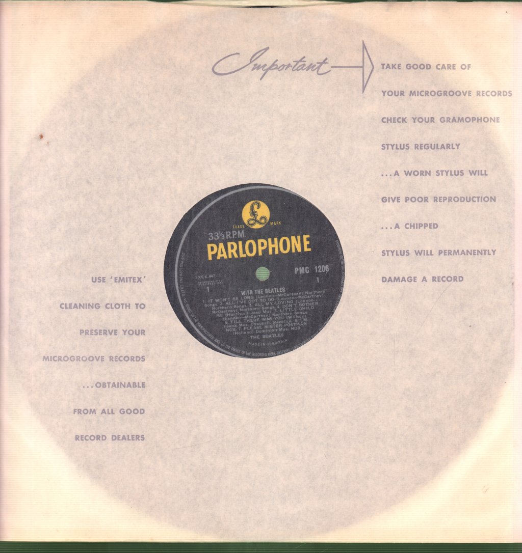 Beatles - With The Beatles - Lp