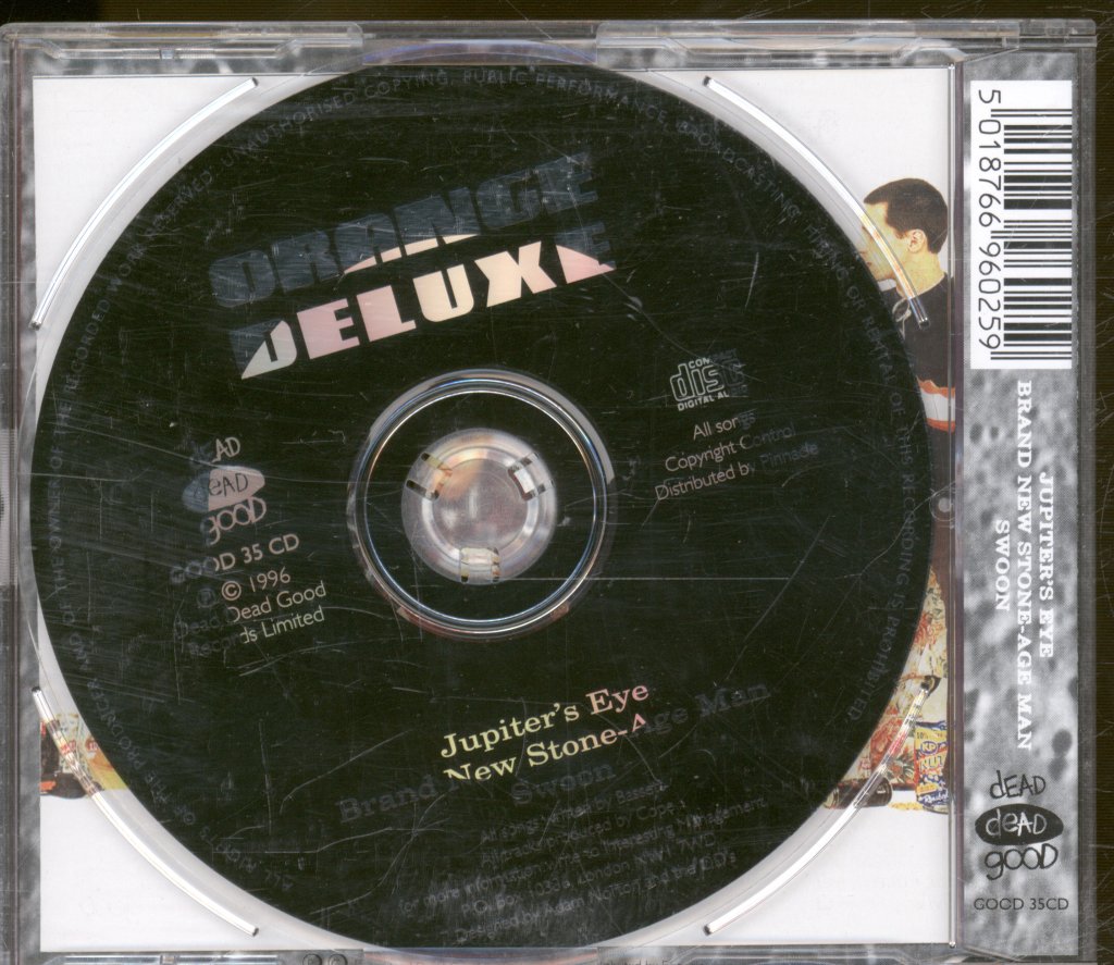 Orange Deluxe - Brand New Stone-Age Man/Jupiter's Eye - Cd