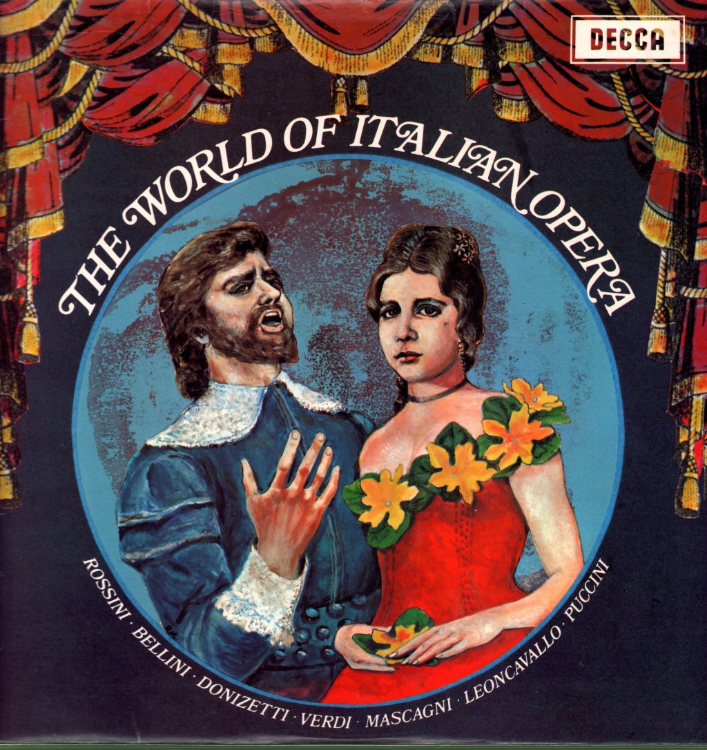 Various Artists - World Of Italian Opera - Lp