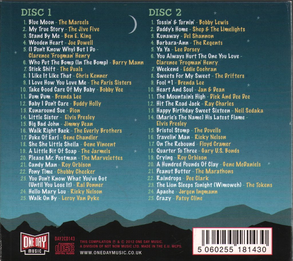 Various Artists - Cruisin' Story 1961 - Double Cd