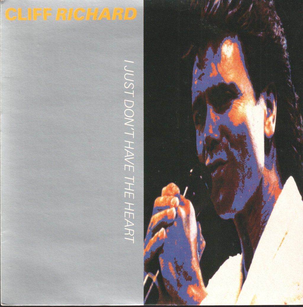 Cliff Richard - I Just Don't Have The Heart - 7 Inch