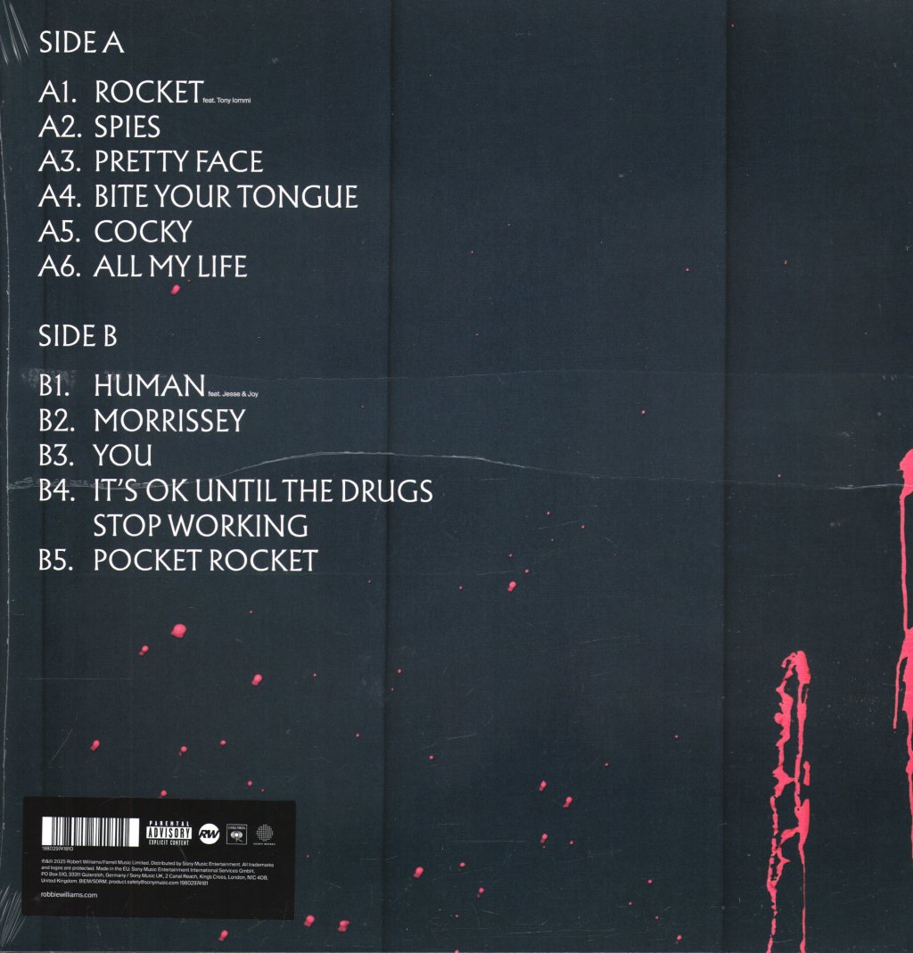 Robbie Williams - Britpop - Lp