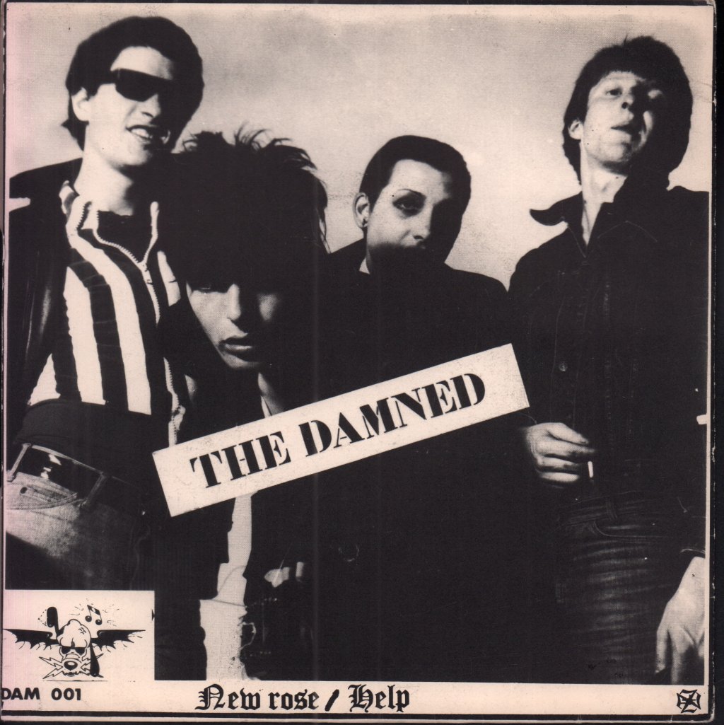 Damned (Punk) - New Rose - 7 Inch