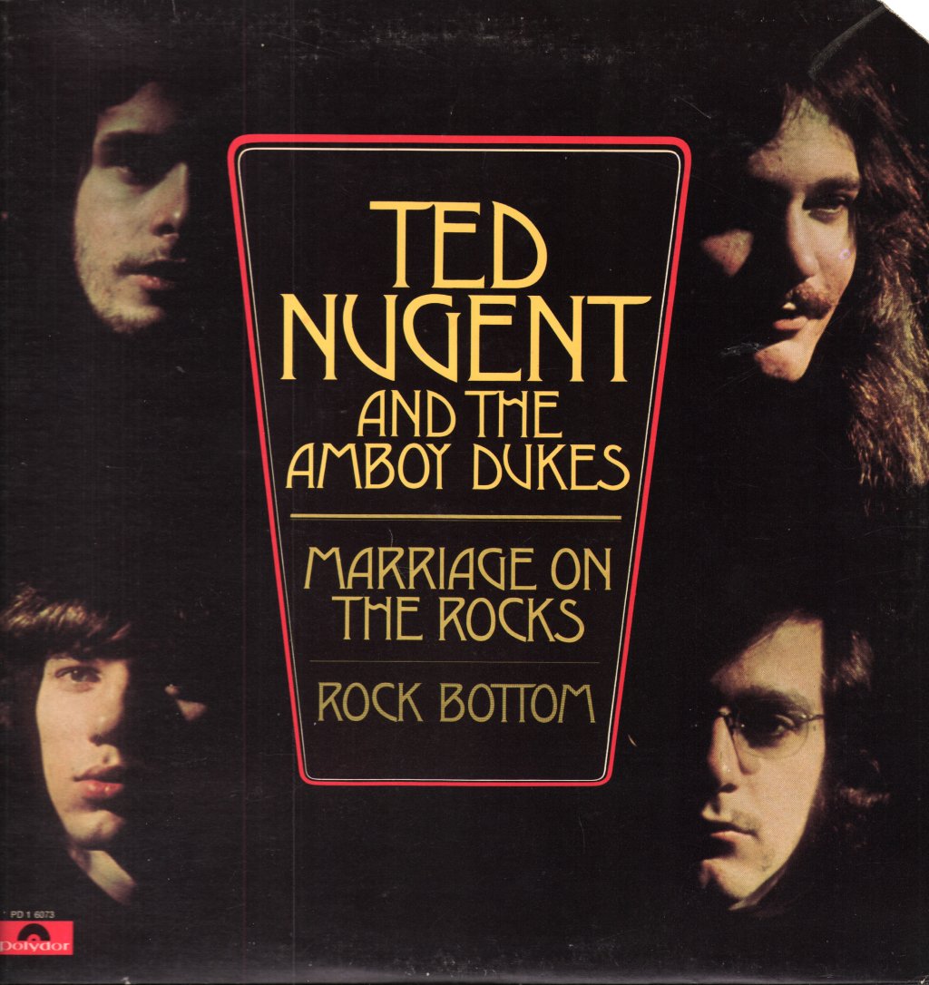 Ted Nugent - Marriage On The Rocks - Rock Bottom - Lp