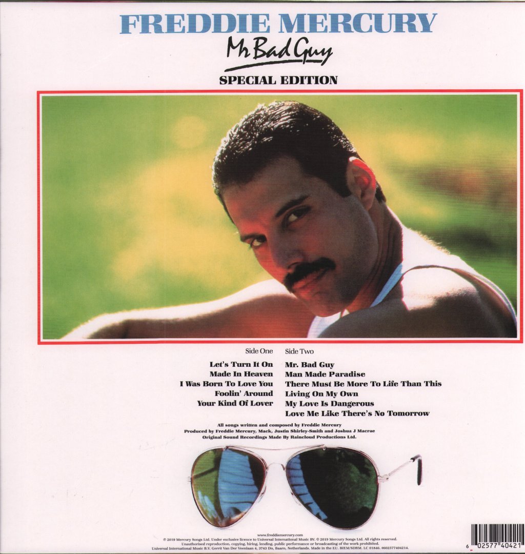 Freddie Mercury - Mr. Bad Guy - Lp