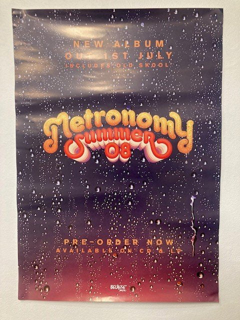 Metronomy - Summer 08 - Poster