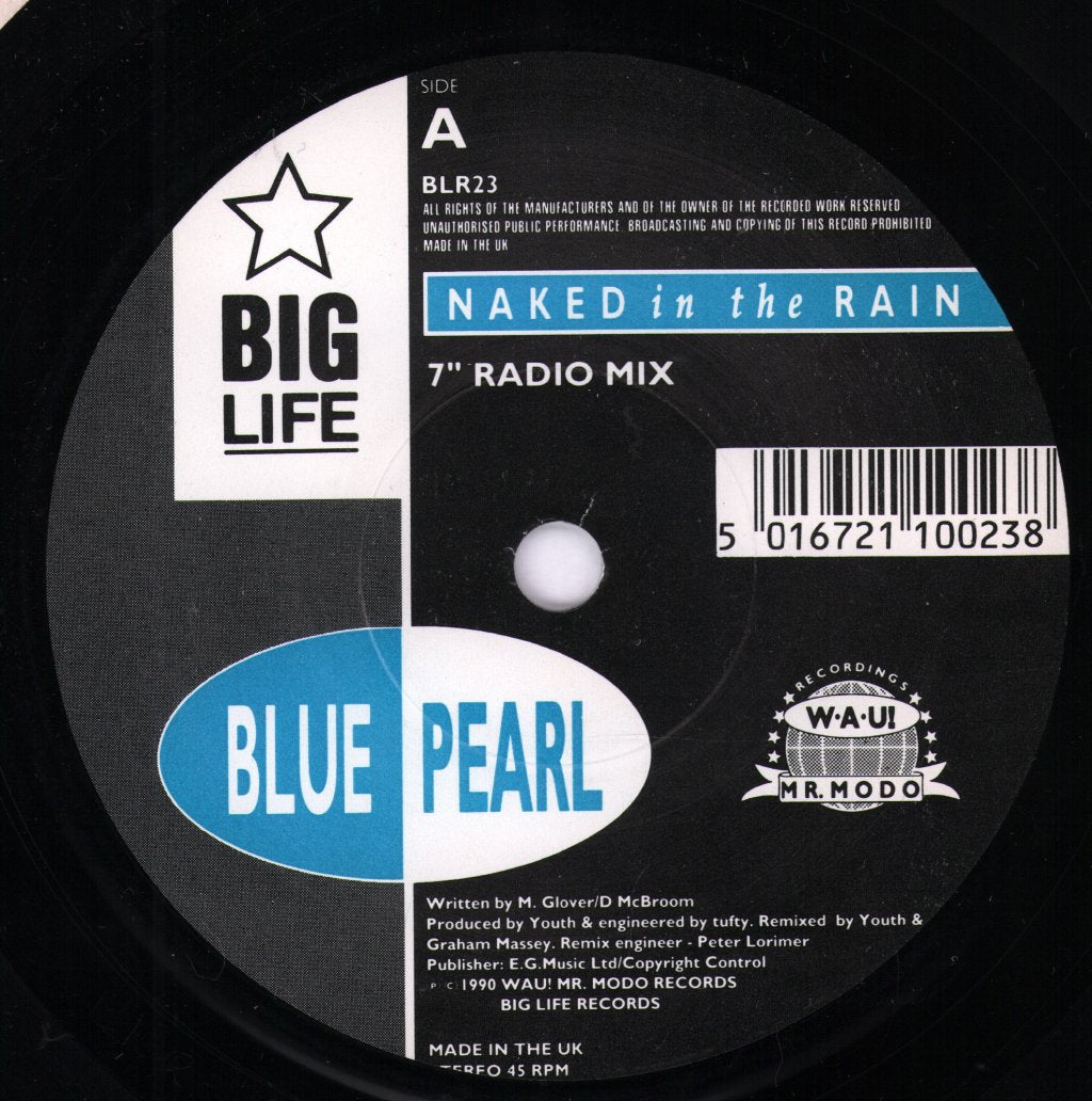 Blue Pearl - Naked In The Rain - 7 Inch