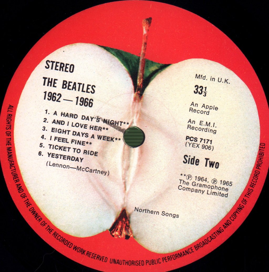 Beatles - 1962-1966 - Double Lp