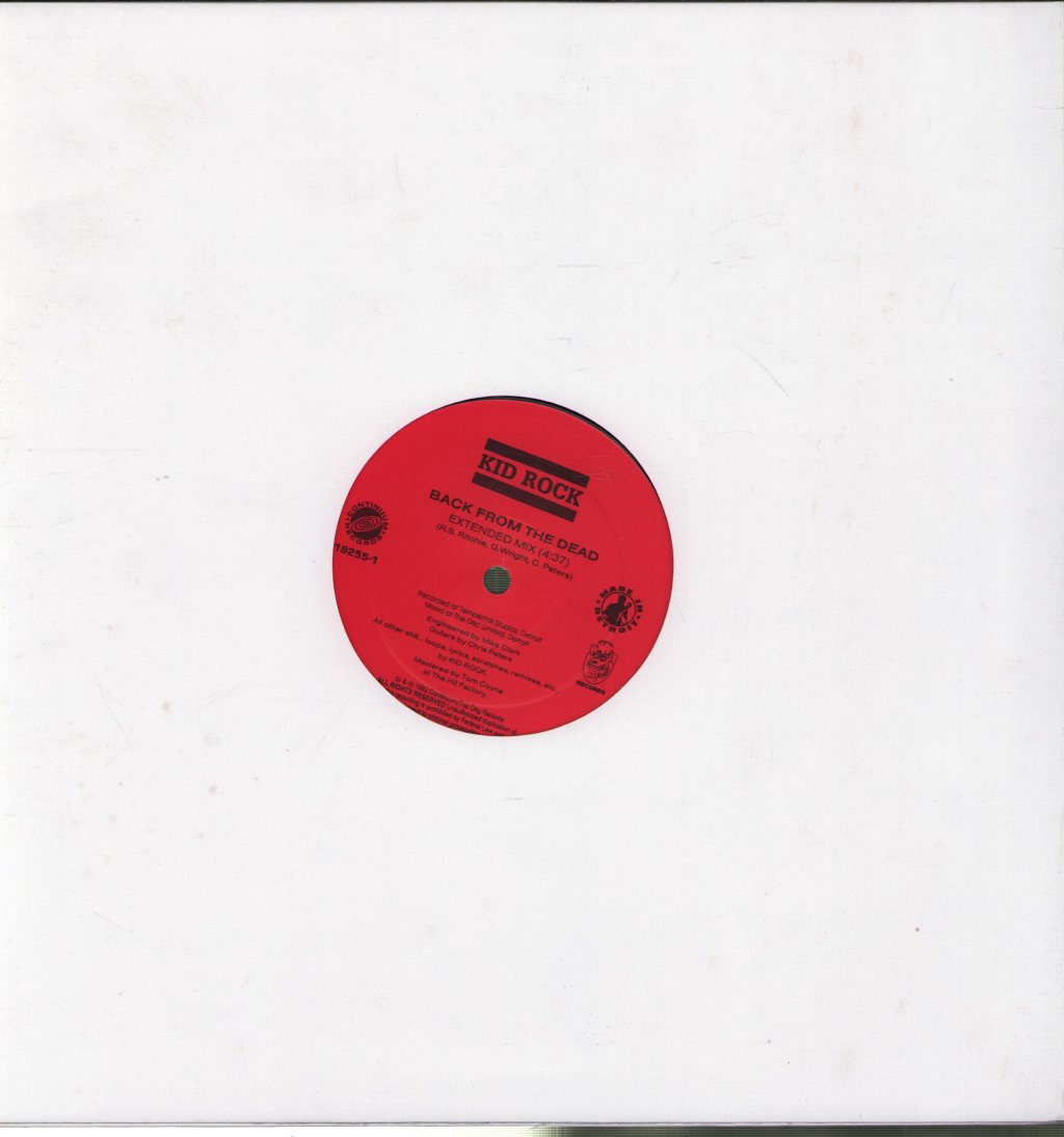 Kid Rock - Back From The Dead - 12 Inch