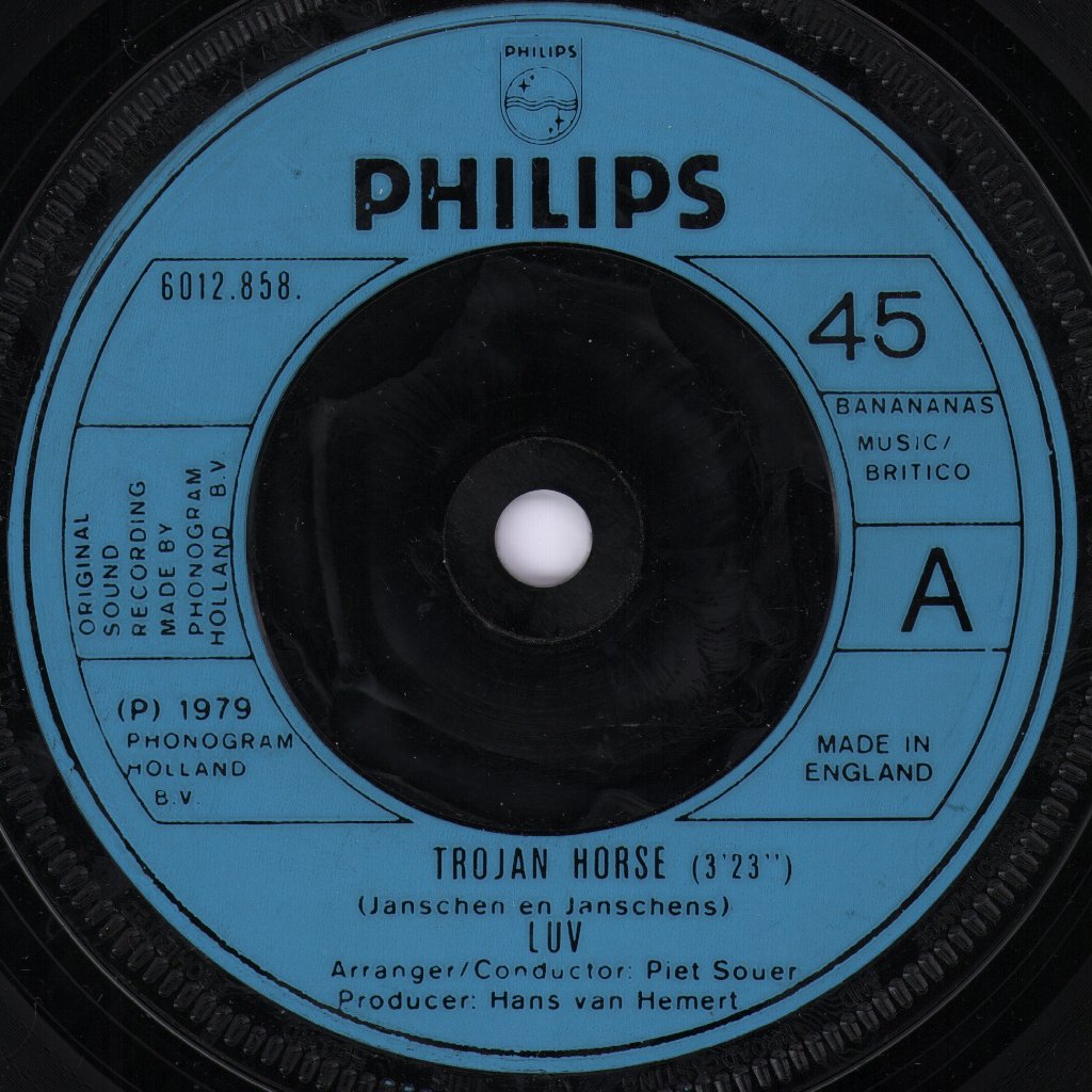 Luv - Trojan Horse - 7 Inch