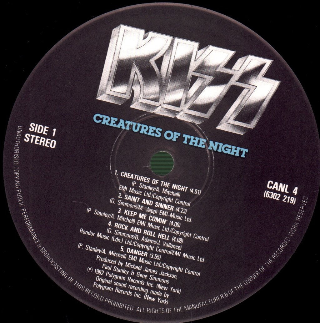 Kiss - Creatures Of The Night - Lp