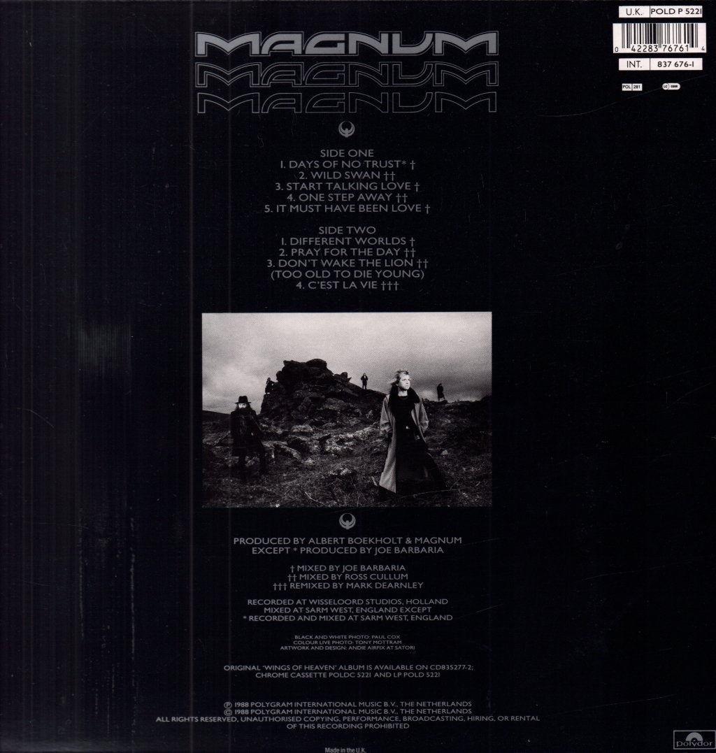 Magnum (Metal Group) - Wings Of Heaven - Lp