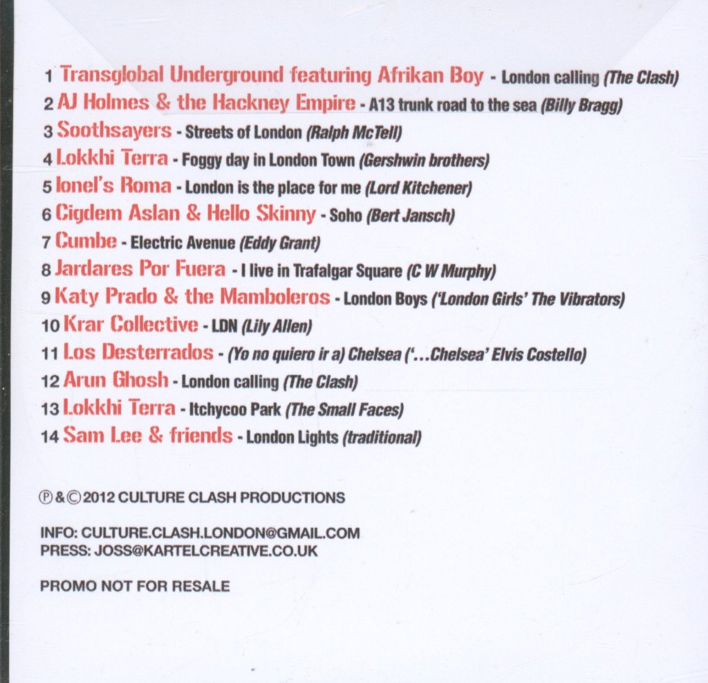 Various Artists - London's Calling - Cdr