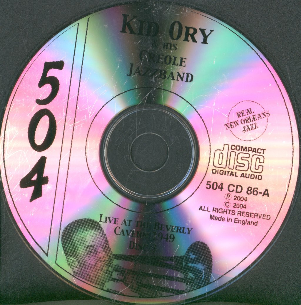 Kid Ory And His Creole Jazz Band - Live At The Beverly Cavern - 1949 Discs 3 & 4 - Double Cd