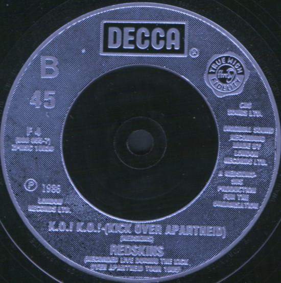 Redskins - It Can Be Done - 7 Inch