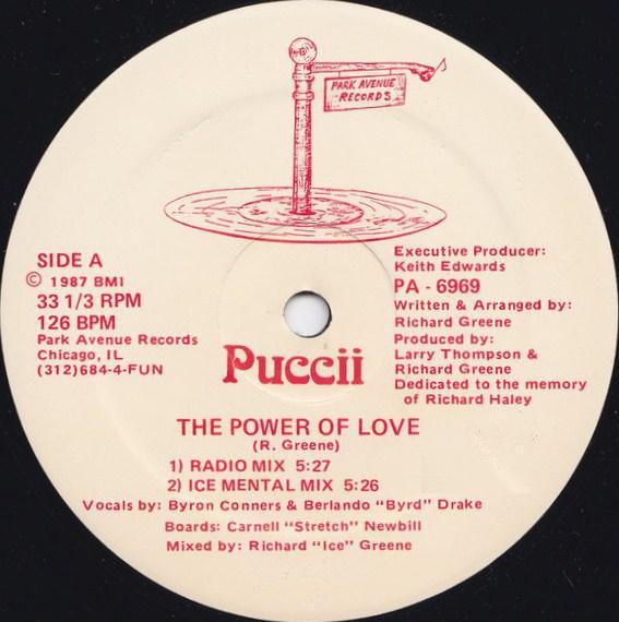 Puccii - Power Of Love - 12 Inch