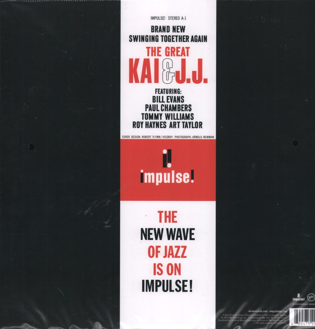 J.J. Johnson & Kai Winding - The Great Kai & J.J. - Lp