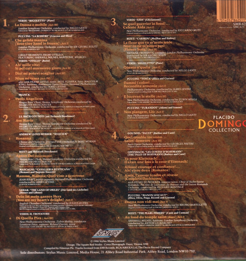 Placido Domingo - Collection - Double Lp