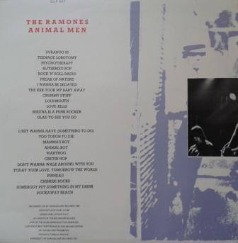 Ramones - Animal Men - Lp