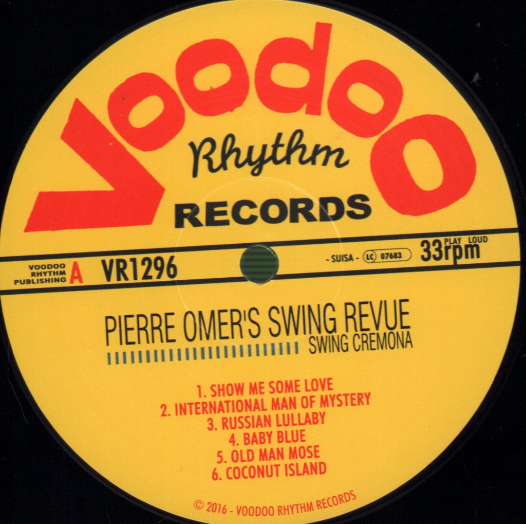 Pierre Omer's Swing Revue - Swing Cremona - Lp