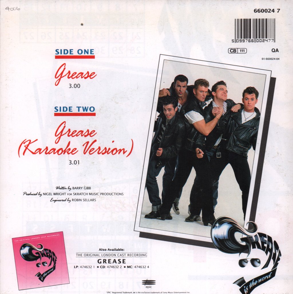 Craig Mclachlan - Grease - 7 Inch
