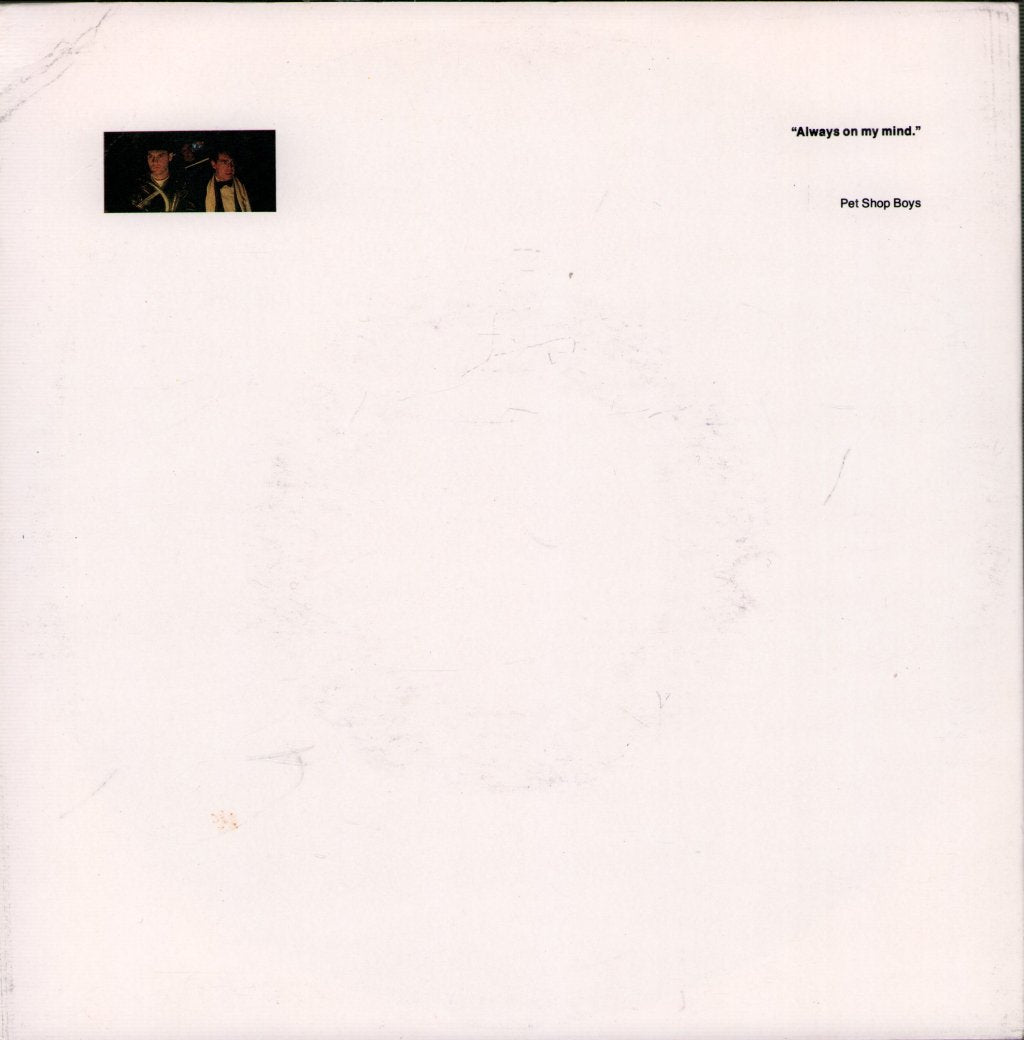 Pet Shop Boys - Always On My Mind - 7 Inch