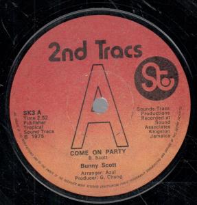 Bunny Scott - Come On Party - 7 Inch