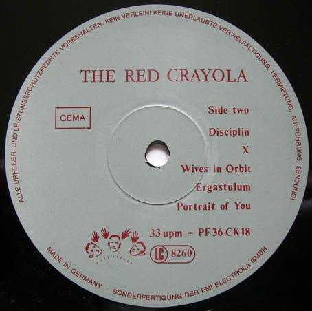 Red Crayola - Three Songs On A Trip To The United States & The Red Crayola, Bismarckstrasse, 50 - Lp