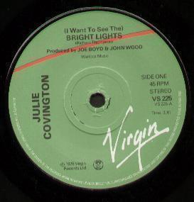 Julie Covington - Bright Lights - 7 Inch