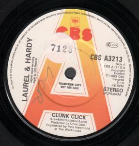 Laurel And Hardy (Reggae) - Clunk Click - 7 Inch