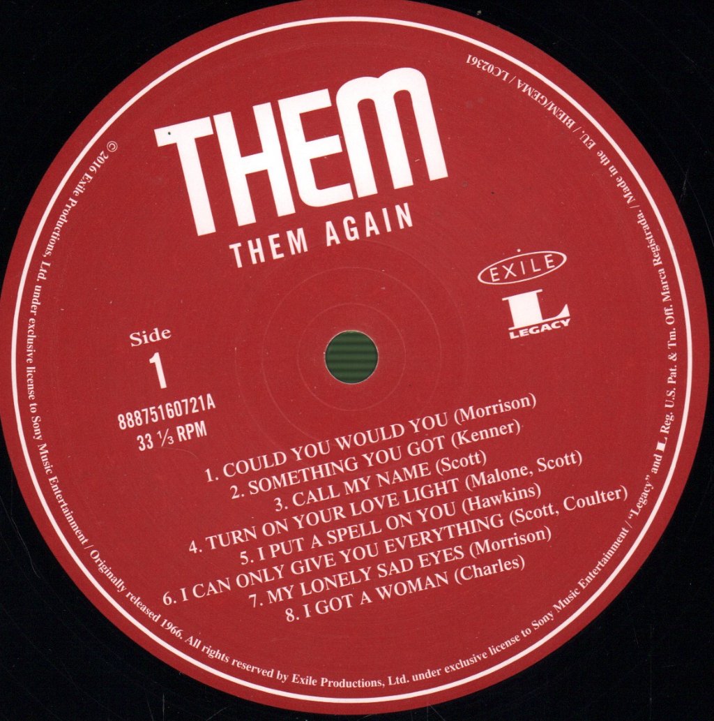 Them - Them Again - Lp