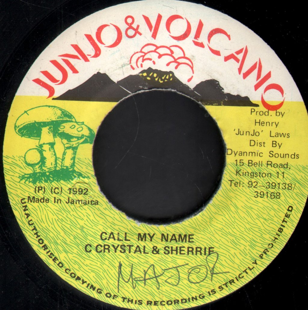 C Crystal & Sherrif - Call My Name - 7 Inch