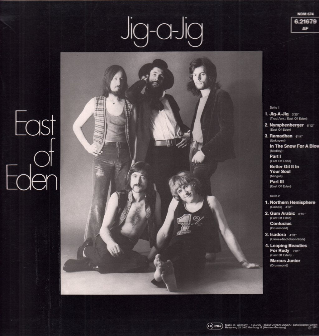 East Of Eden - Jig-A-Jig - Lp