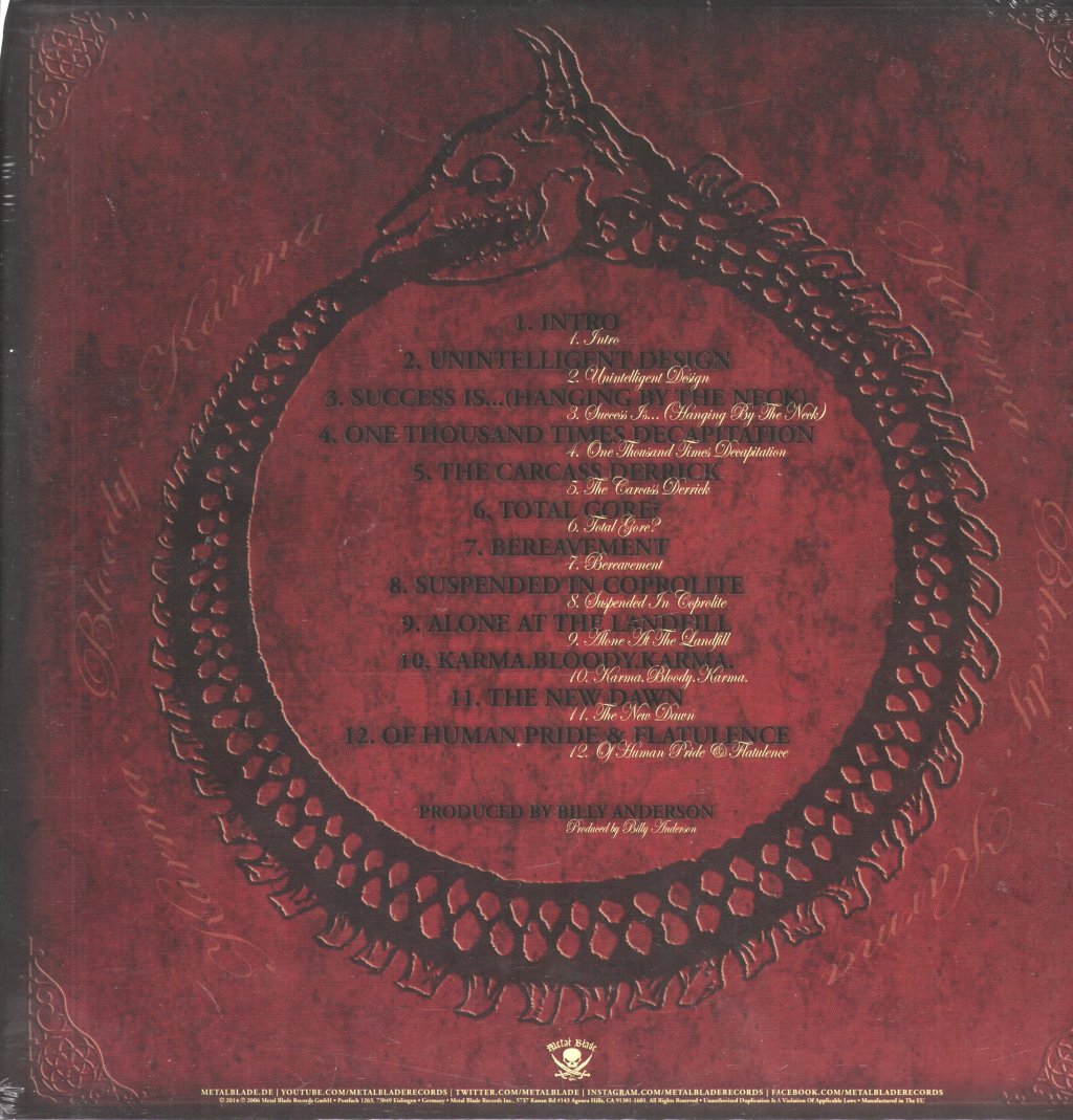 Cattle Decapitation - Karma.bloody.karma - Lp