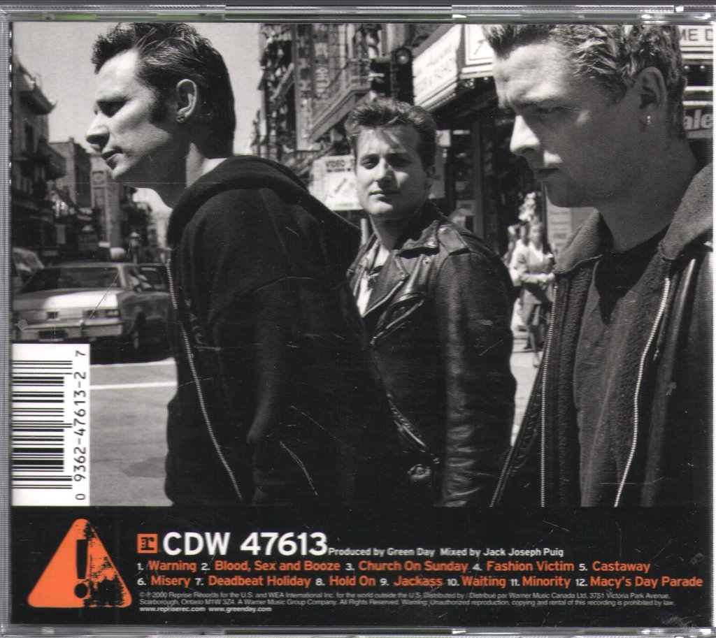 Green Day - Warning: - Cd