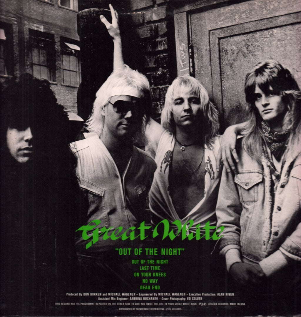 Great White - Out Of The Night - 12 Inch
