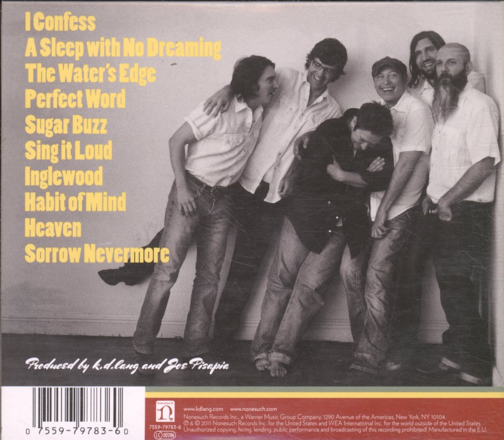 K.d. Lang And The Siss Boom Bang - Sing It Loud - Cd