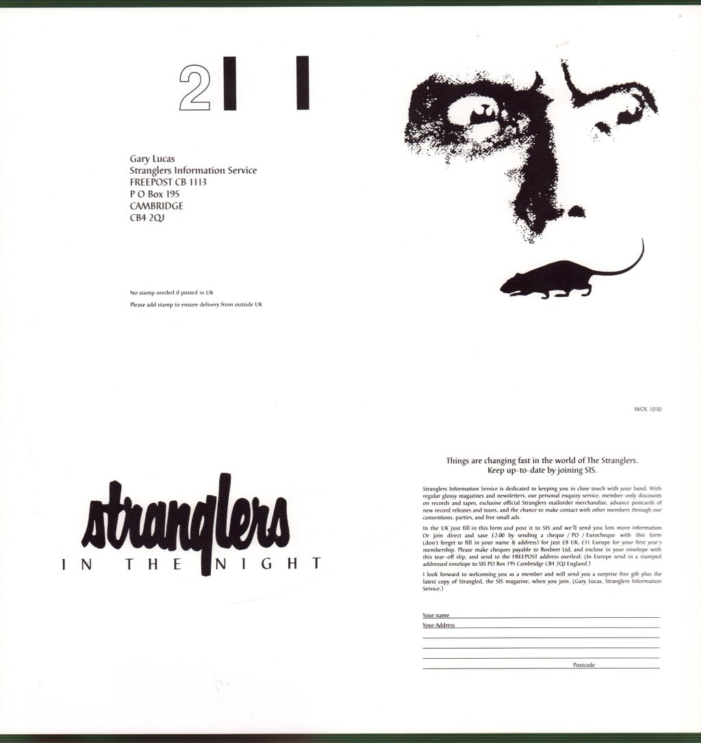 Stranglers - In The Night - Lp